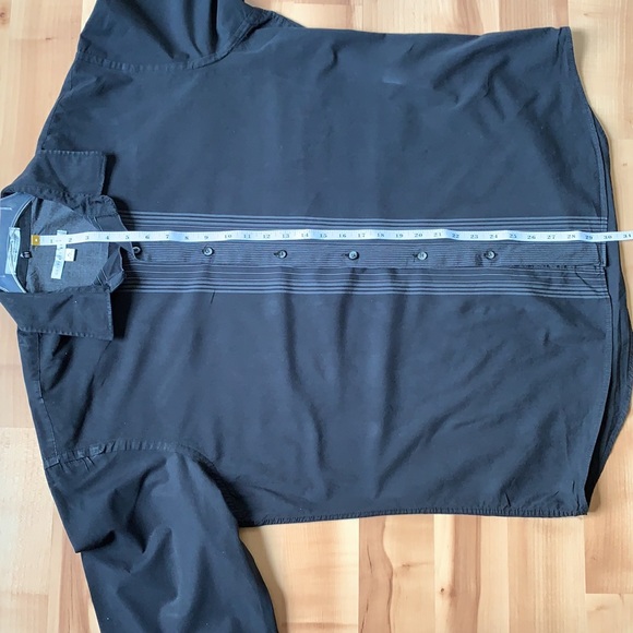 Geoffrey Beene button up shirt. XL 17-17 1/2 - Picture 7 of 9